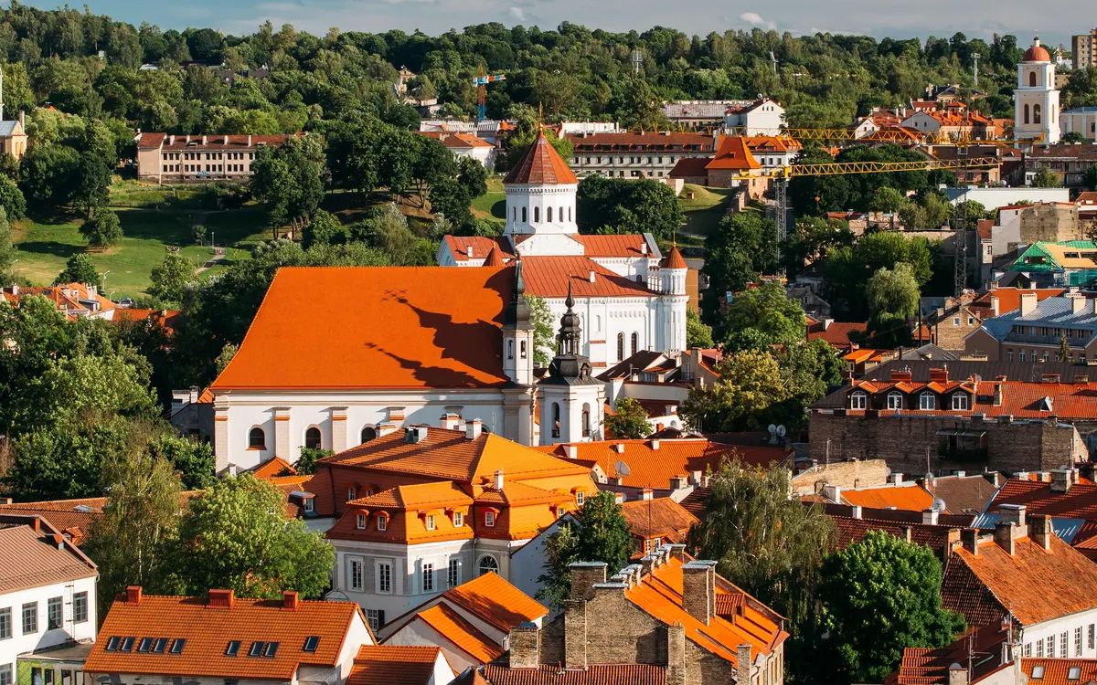 【波罗的海三国】立陶宛首都——维尔纽斯-Vilnius City Lithuania by Drone