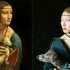 “世界著名油画活了”系列模仿《抱银鼠的女子》达、芬奇 作