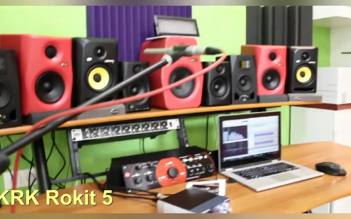 Monkey Banana Gibbon5 试听对比 KRK Rokit5 3-3