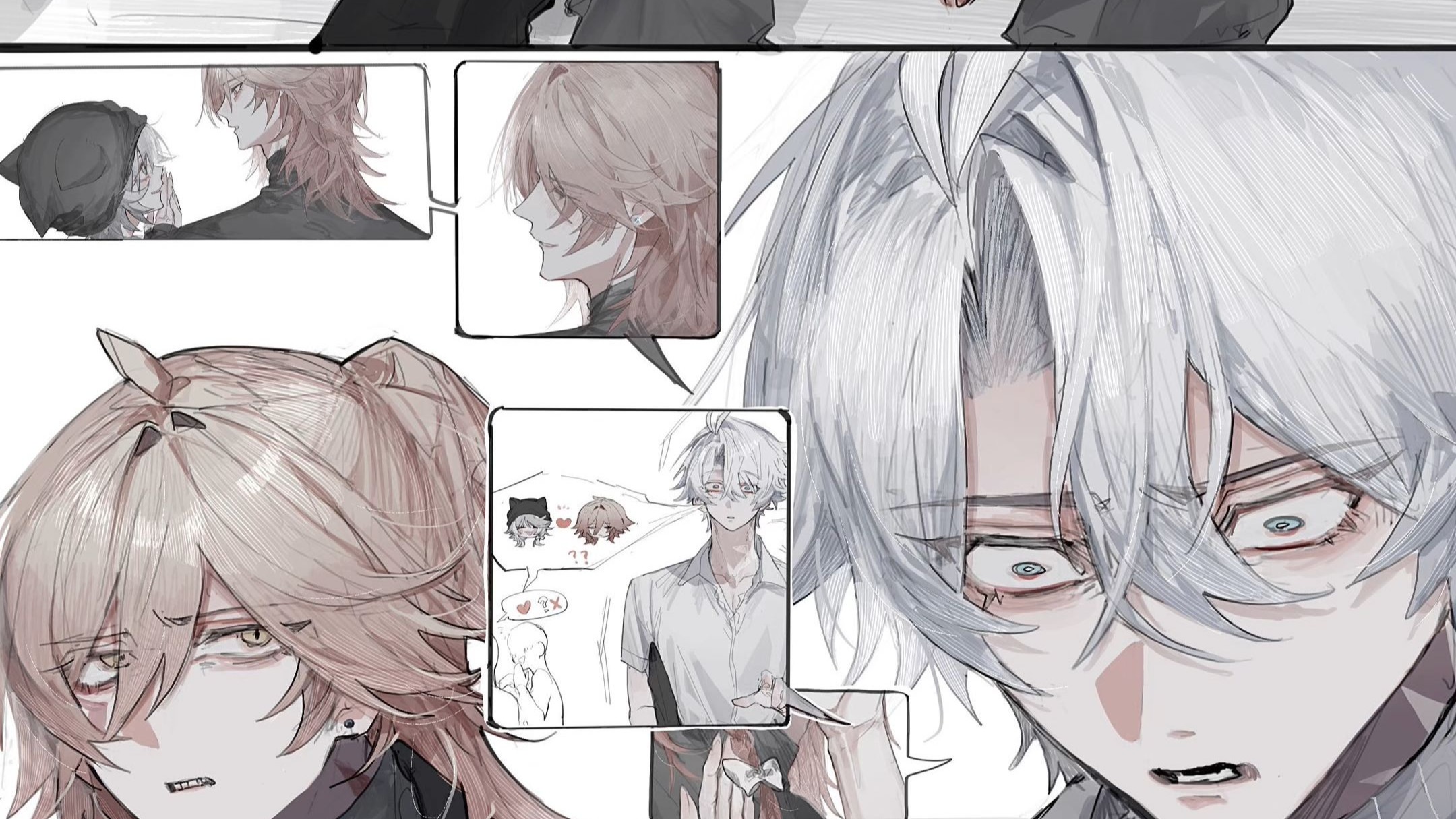 【厄敌】互相吃醋的二人续