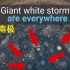 木星南极发现大量巨大白色风暴（字幕/自译）