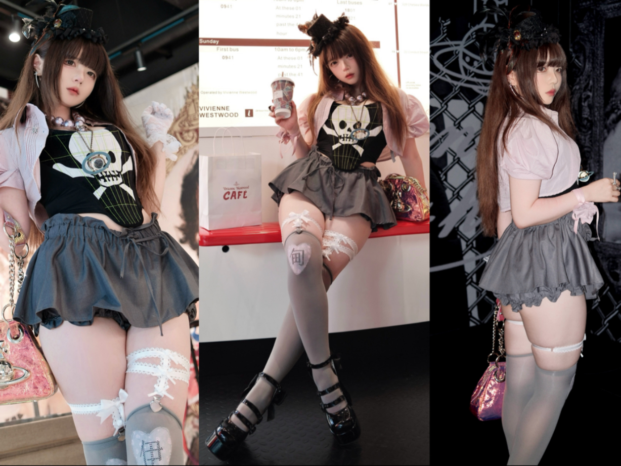 VLOG｜When Meat Punk Sweetheart walks into Empress Dowager West Jewelry Show! ☆Microfat Outfit｜Shanghai Exhibition