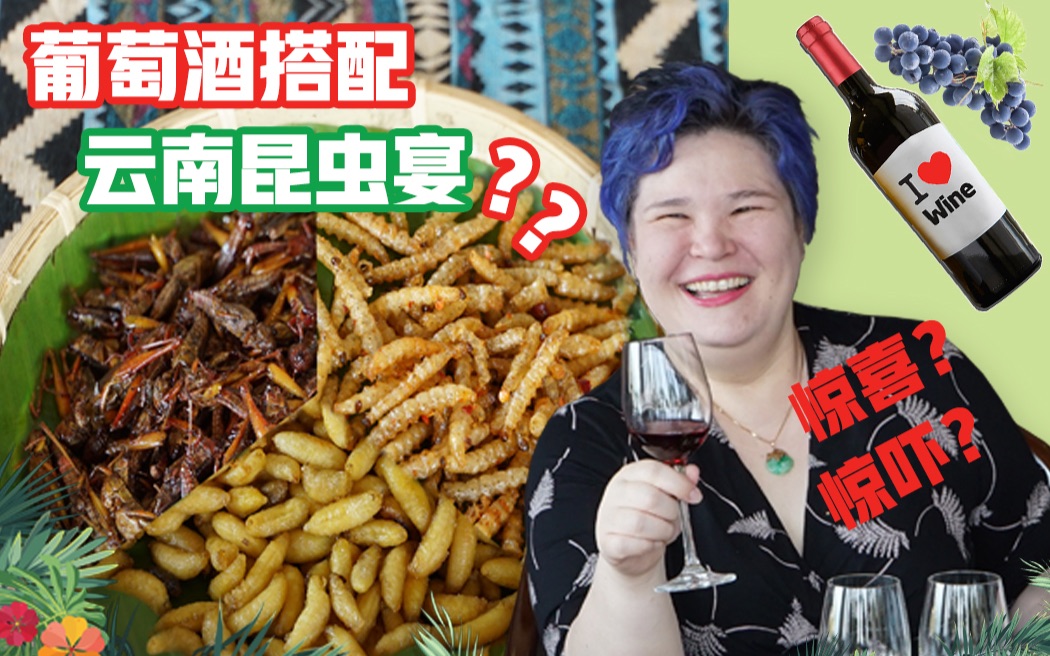 《品尝中国》第九期 云南：葡萄酒配昆虫宴，美味又刺激 09