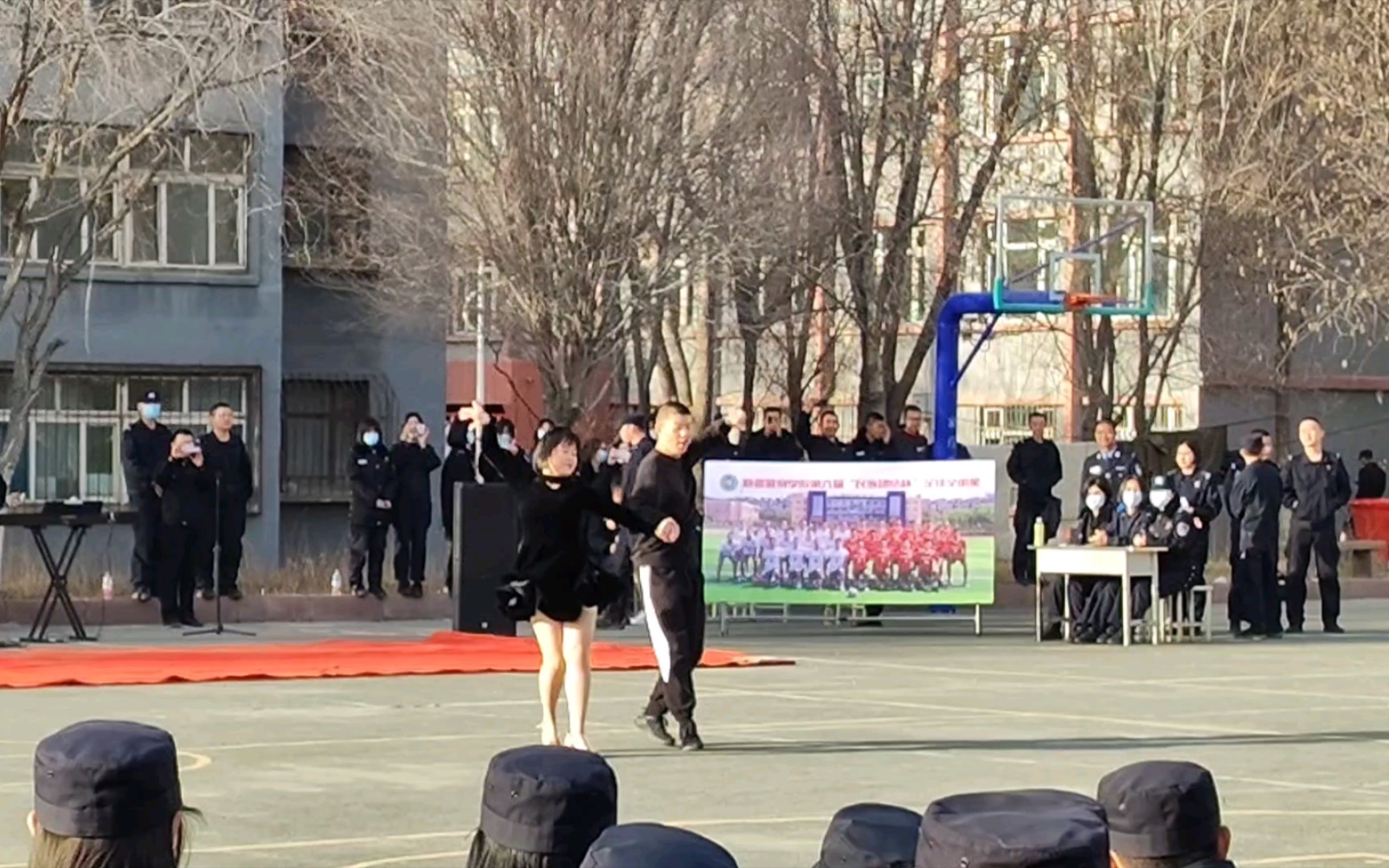 新疆警察学院&迎新表演&双人拉丁舞