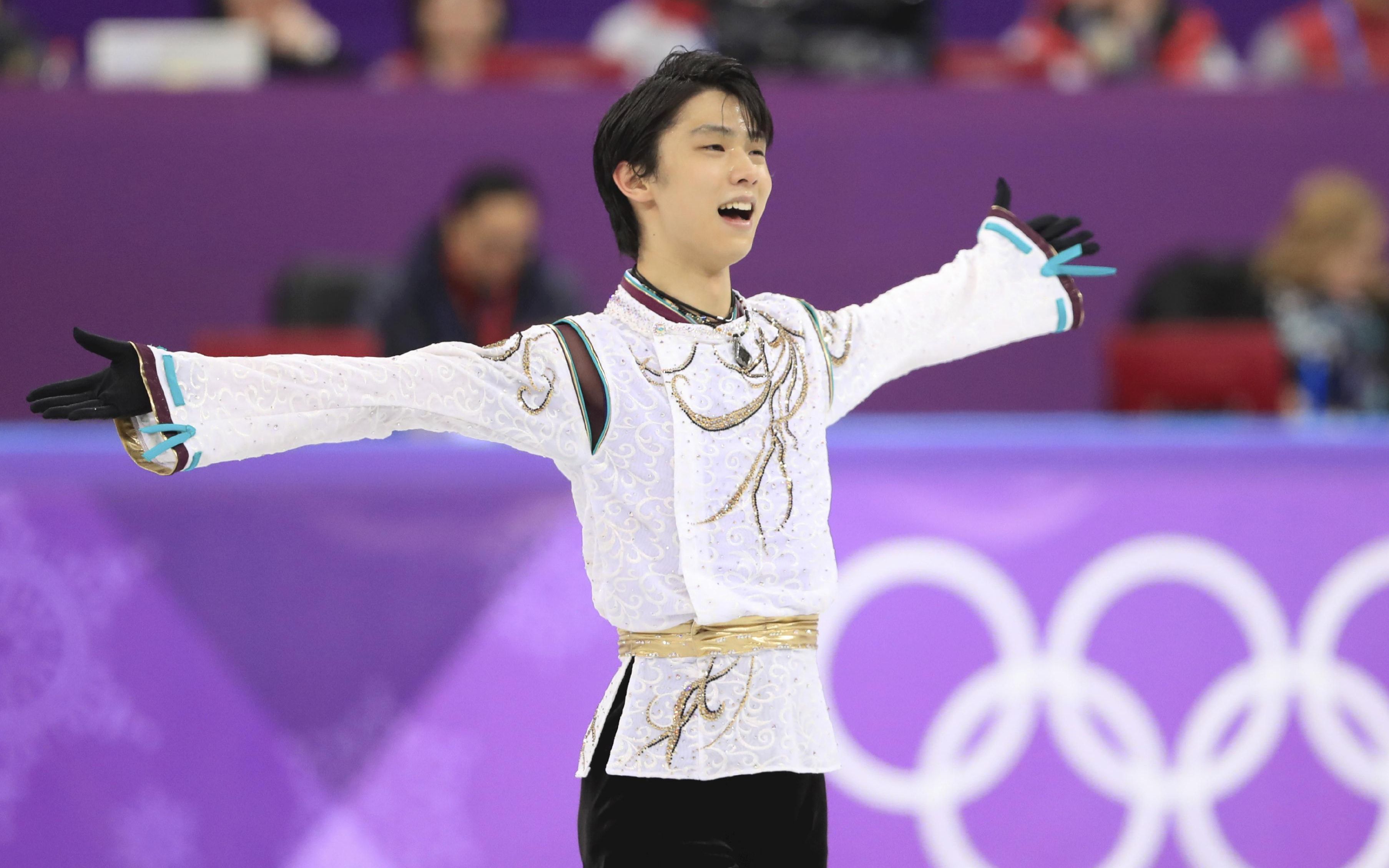 羽生结弦平昌冬奥会夺冠自由滑！！！_明星_娱乐_bilibili_哔哩哔哩