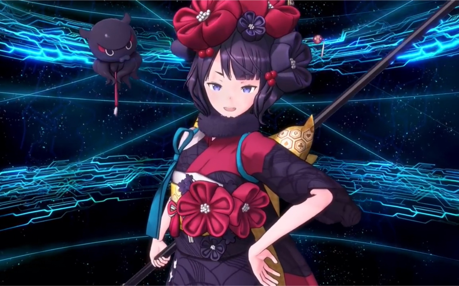 fategrandorderfgo街机新年实装葛饰北斋阿荣