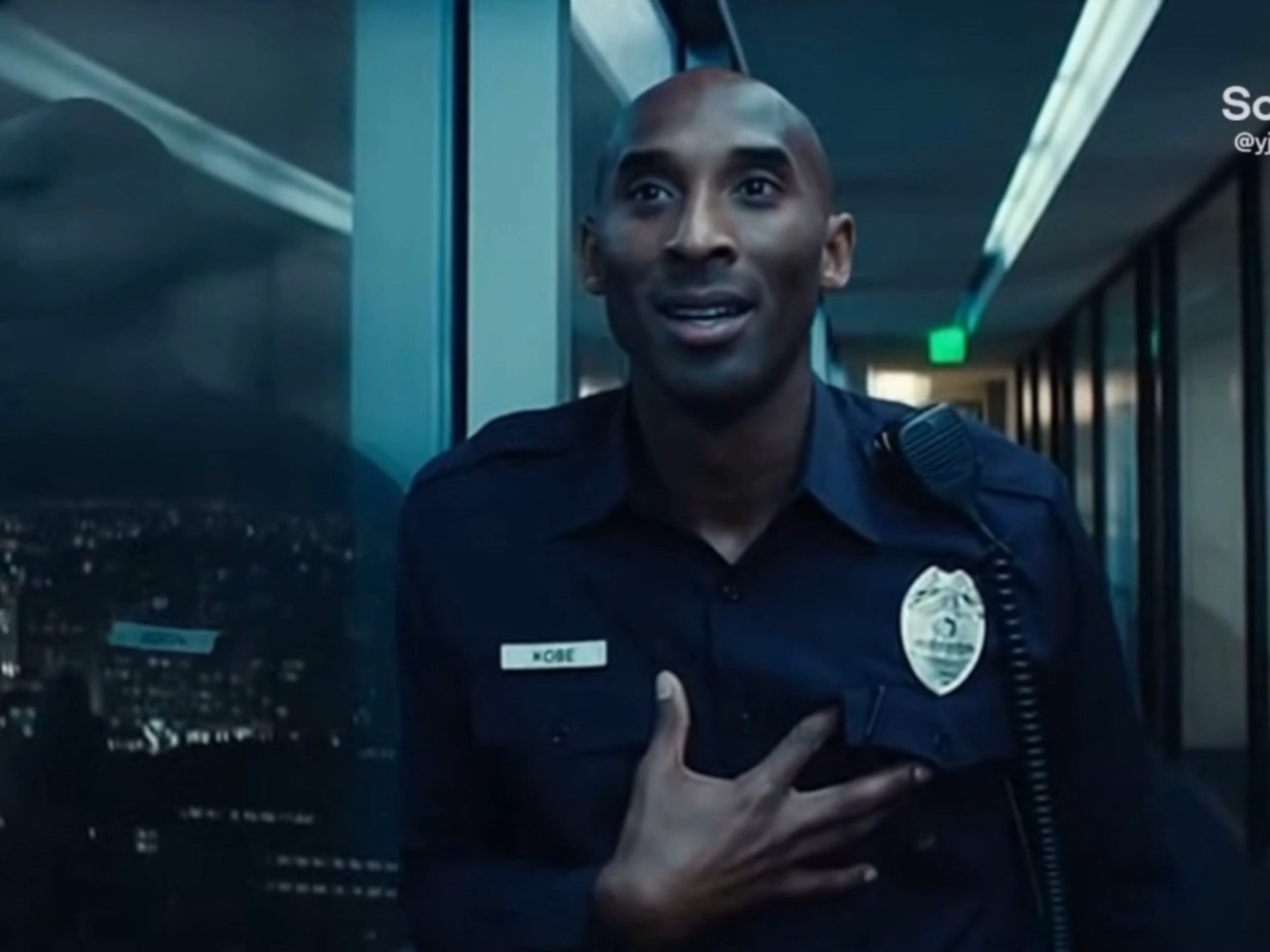 凌晨四点的保安室