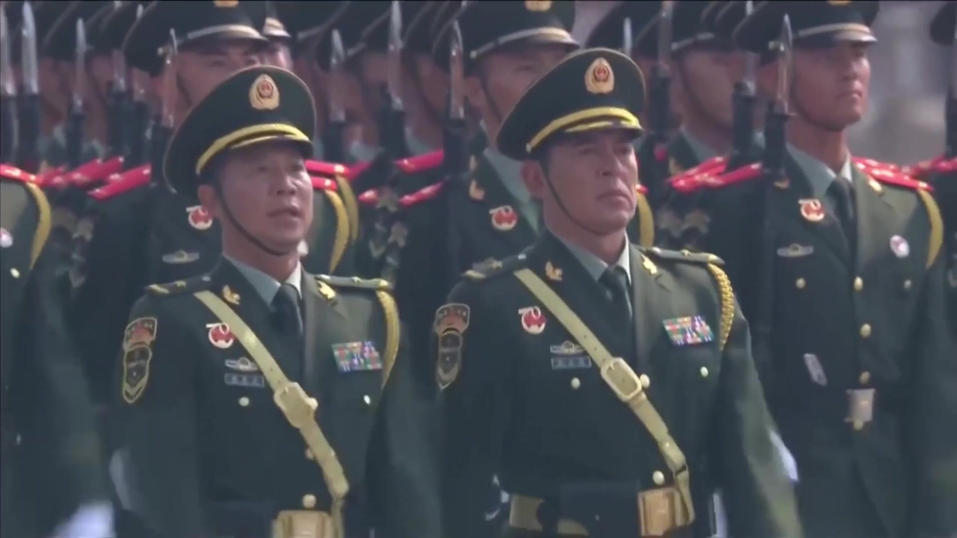 中国阅兵但是朝鲜军乐2