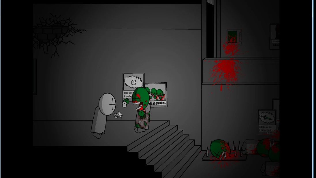 Alone in the Madness 2 1死通关视频（老变态了）_哔哩哔哩_bilibili
