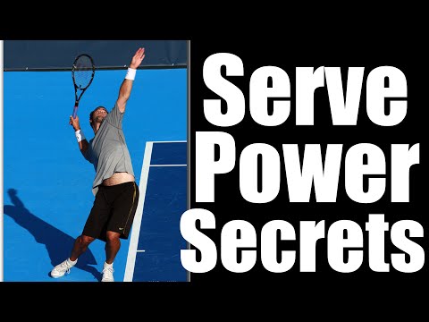 网球发球技术|力量秘诀揭晓