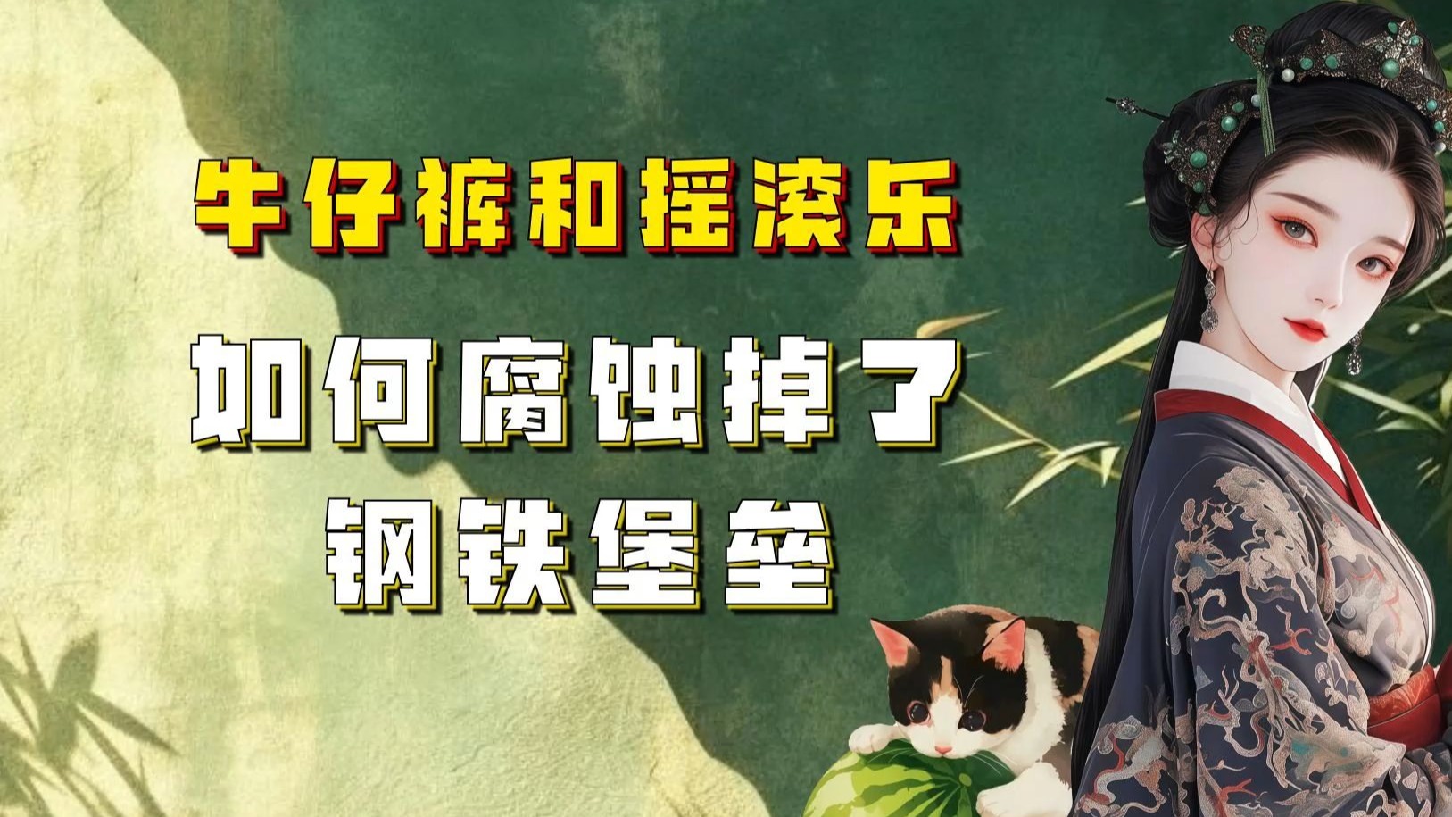 【吃瓜蒙主】06.16 牛仔裤和流行乐，如何腐蚀掉了钢铁堡垒