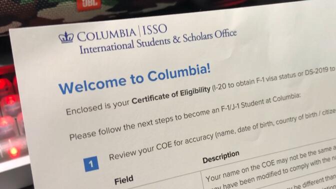 哥伦比亚大学录取通知书开箱，刚高考还有等offer的同学快来沾沾喜气！
