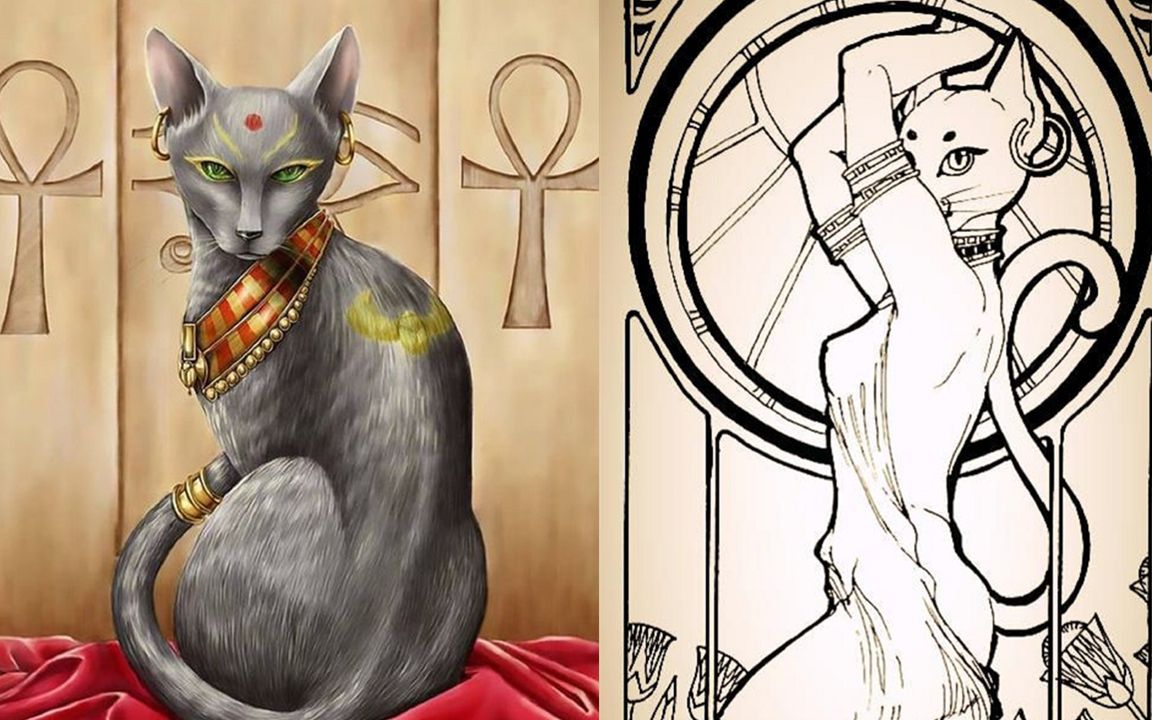 【埃及神话重置版第一期】埃及创世太阳神，猫女神贝斯特，与九柱神的诞生