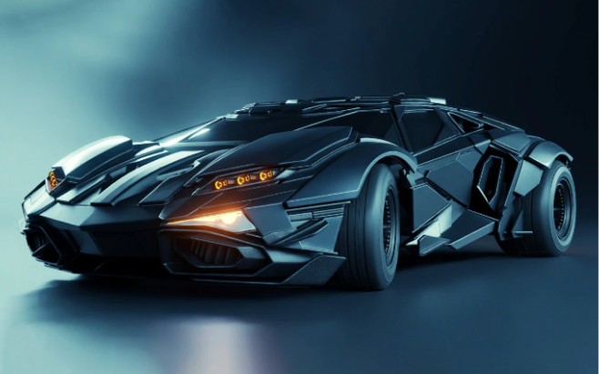 【概念设计】以蝙蝠侠为灵感的装甲车设计
