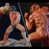 【雕塑】制作《进击的巨人》艾伦 vs 莱纳 粘土雕像 / Dr. Garuda