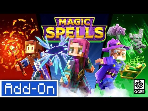 [免费下载]魔法咒语-我的世界插件市场包免费下载-Minecraft Marketplace Magic Spells Add-On
