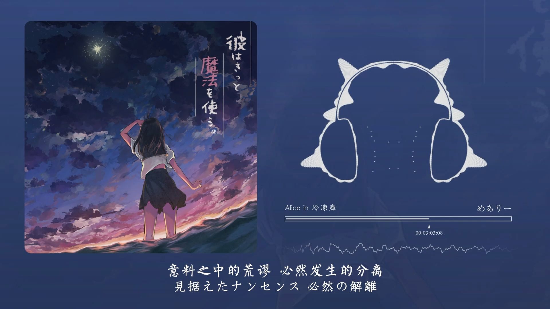 “这个前奏很适合当闹钟哎”！Alice in 冷凍庫