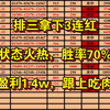 排三直选计划拿下3连红，2月状态火热，盈利达到1.4w，跟上计划，给你惊喜