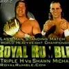 2004-01-25 (WWE Royal Rumble 2004 Triple H vs. Shawn Michaels LastMan Standing