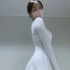 [4K] Evelyn - 轻柔的白色喇叭裙 自意地摇摆 211122