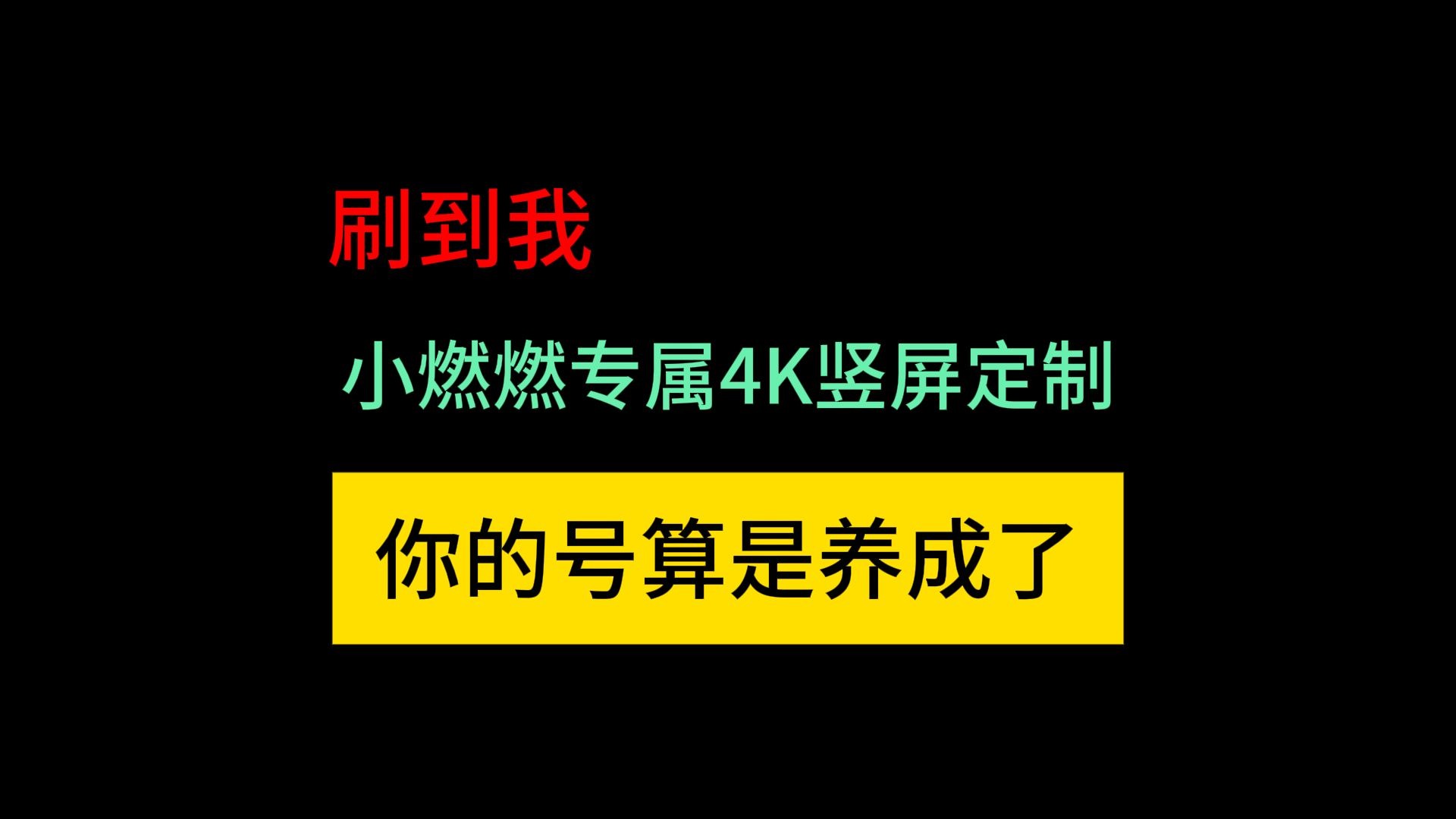 【小燃燃】专属竖屏4K~《Bad Connection》疯狂车舞~