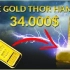花费$34000 用金子做一个迷你纯金雷神之锤