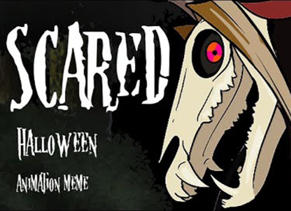 SCARED - Halloween animation meme