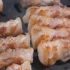 【韩国街头美食】韩国仁川的烤猪五花。