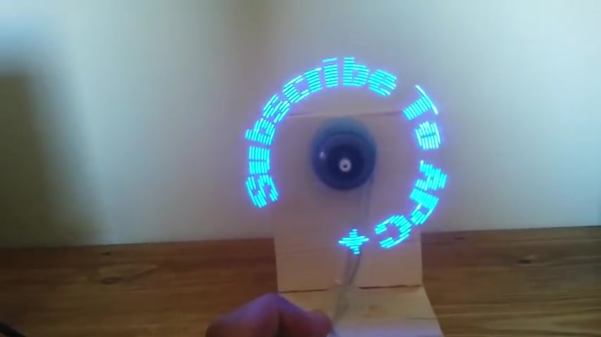 【led带字风扇】如何制作可编程LED带字风扇