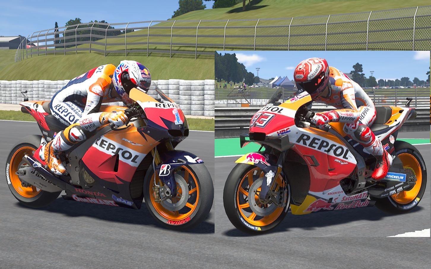 RC213V进步了多少?2019赛季版vs2012赛季版(初版) MOTOGP19 简森巴顿制作哔哩哔哩 (゜゜)つロ 干杯~bilibili