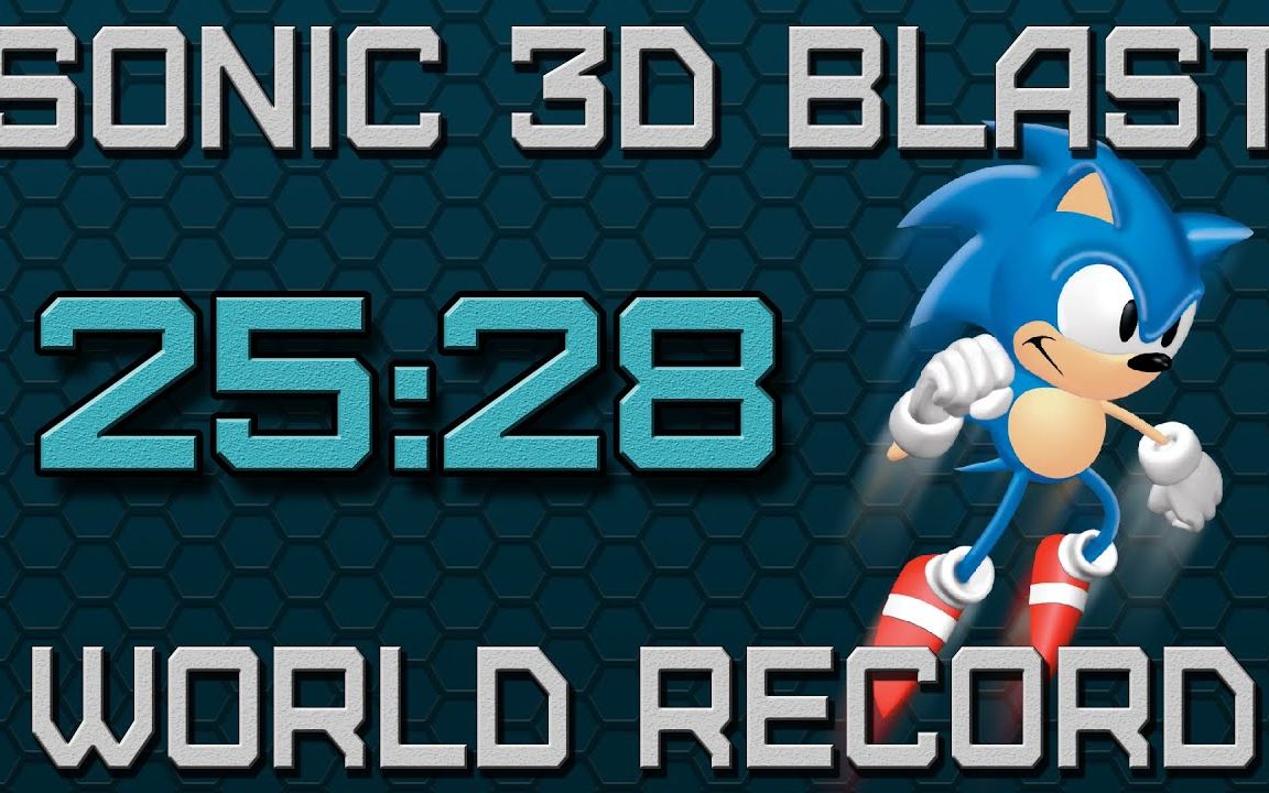 搬运+字幕】Sonic 3D Blast-Beat the game-Genesis版本-世界记录25分28 