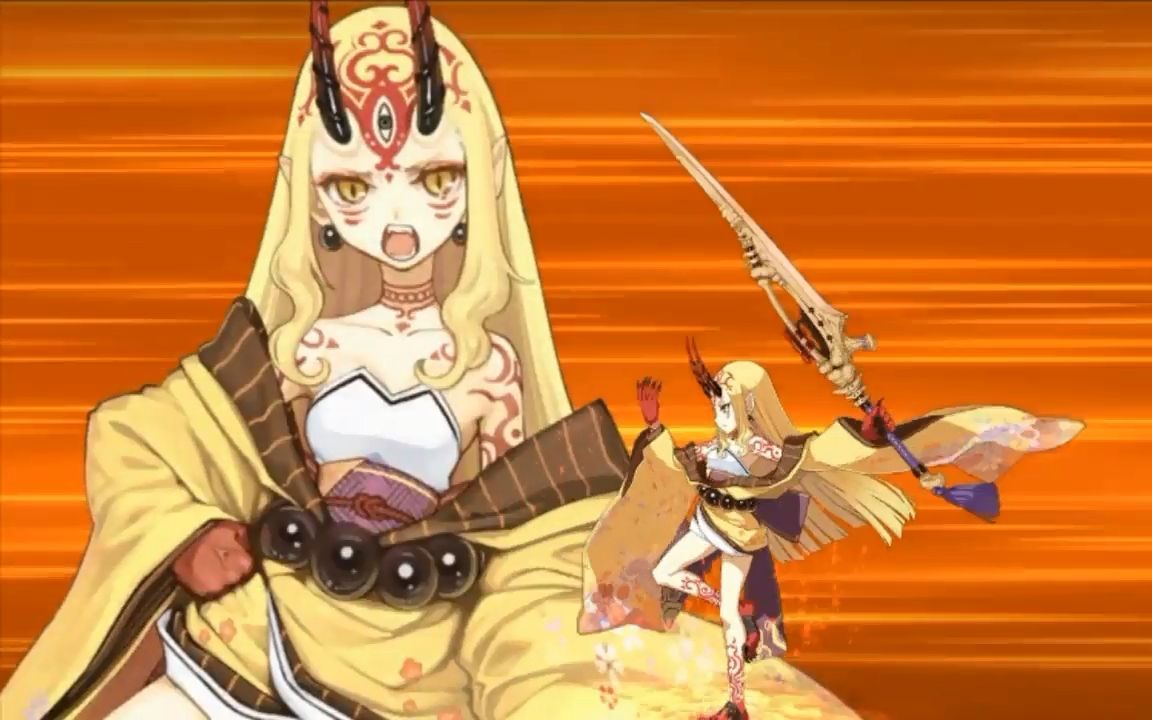 【fgo】100级茨木童子 单挑本能寺无间地狱图片
