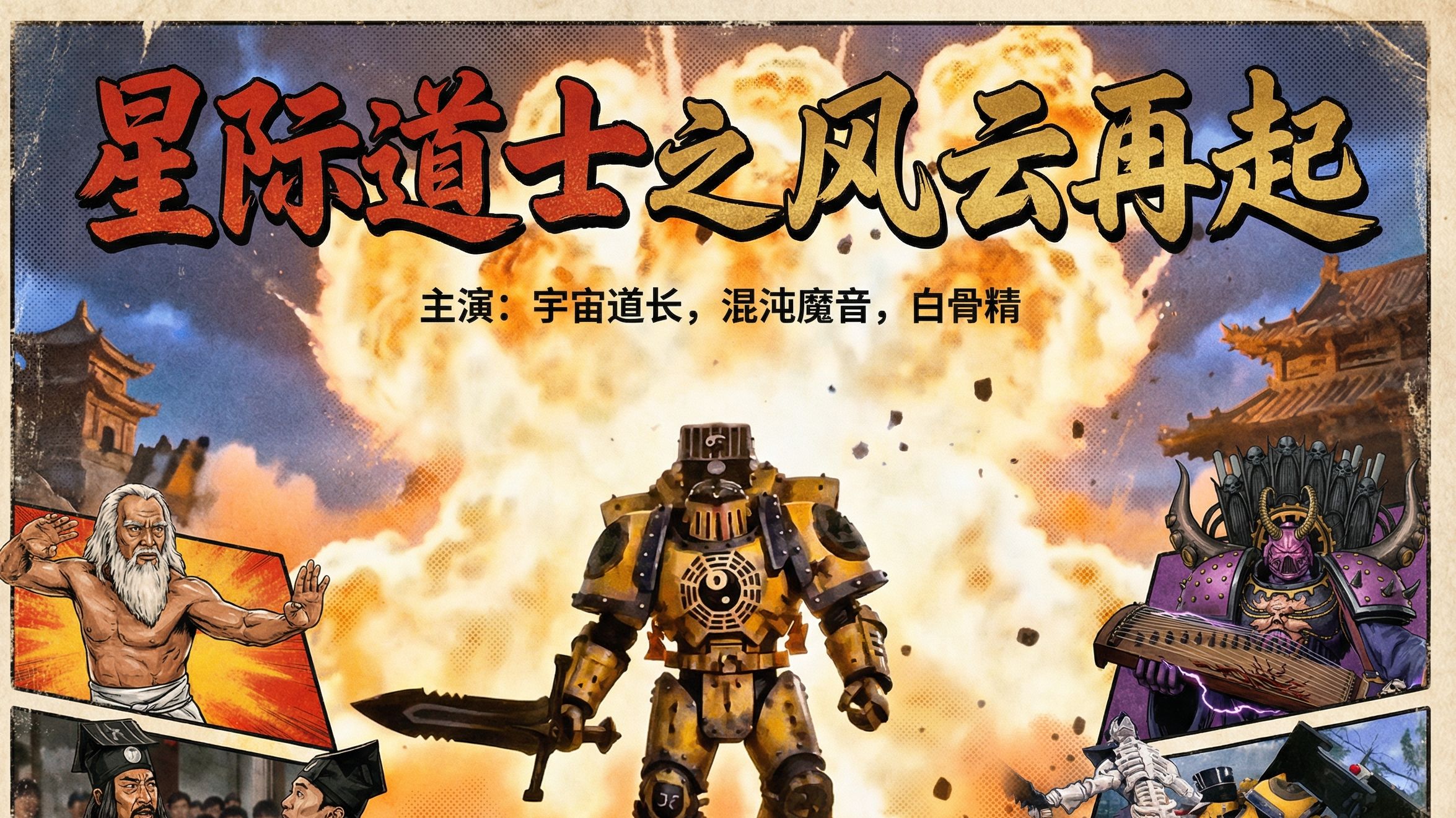 星际道士之风云再起【B站AI创作大赛-开放赛道】