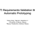 RM2PT - Requirements Validation through Automatic Prototypin