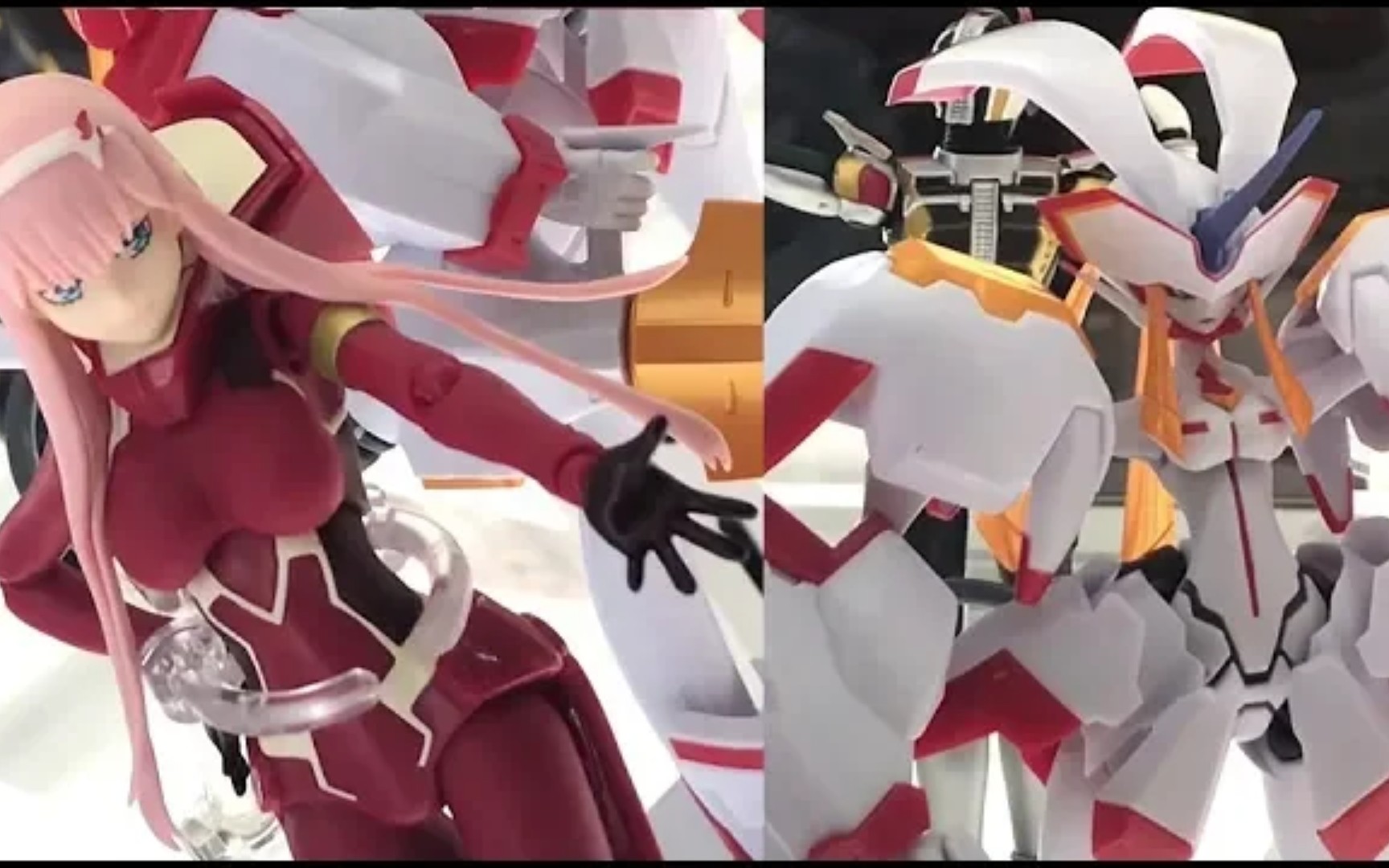 figuarts 02 robot魂 鹤望兰 darling in the franxx 展示_哔哩哔哩