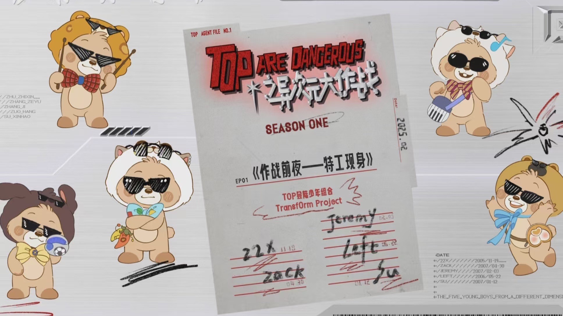 【登陆少年】 《TOP ARE DANGEROUS之异次元大作战》 EP1:“作战前夜——特工现身”