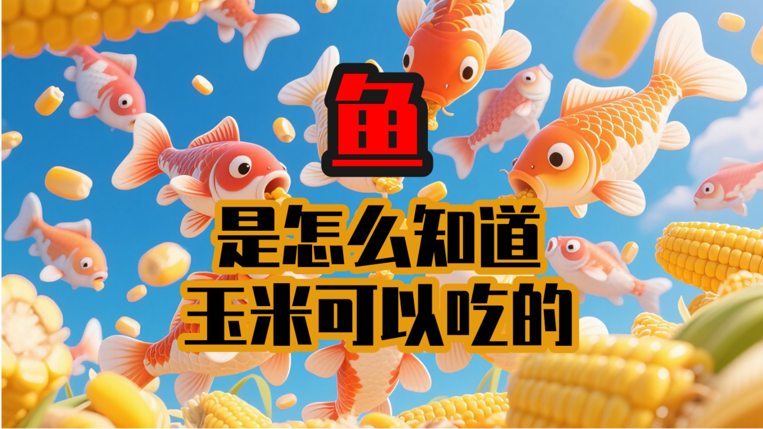 鱼是怎么知道玉米是可以吃的？
