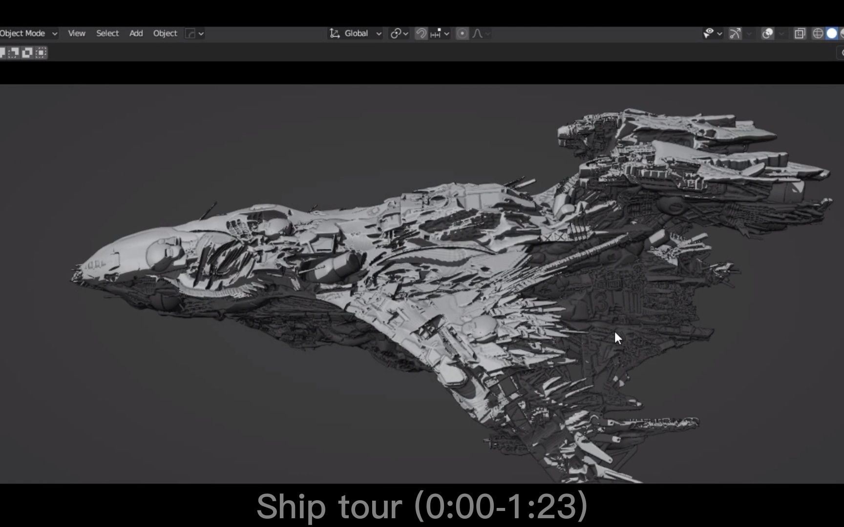 飞船展示+VR雕刻完整过程