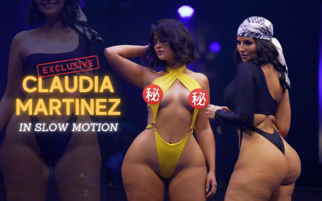 Claudia Martinez Slow Motion / Miami Swim Week 2023