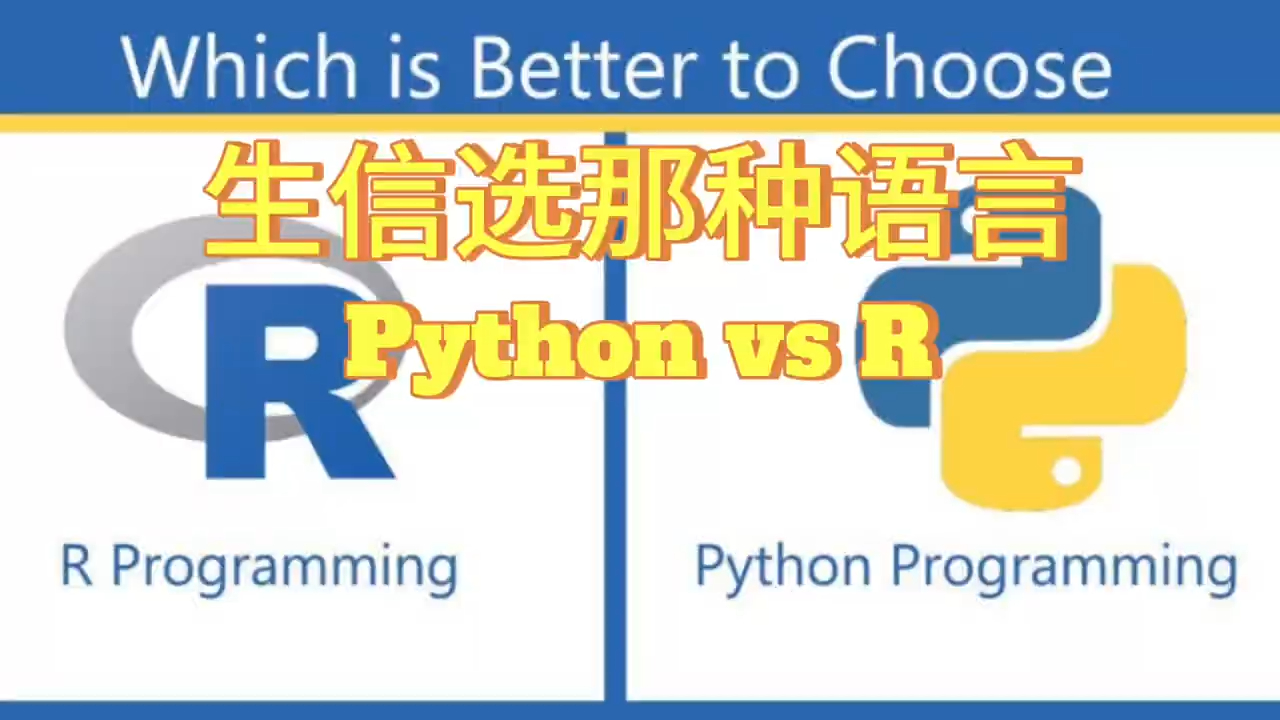 V003访谈-生信选择Python还是R