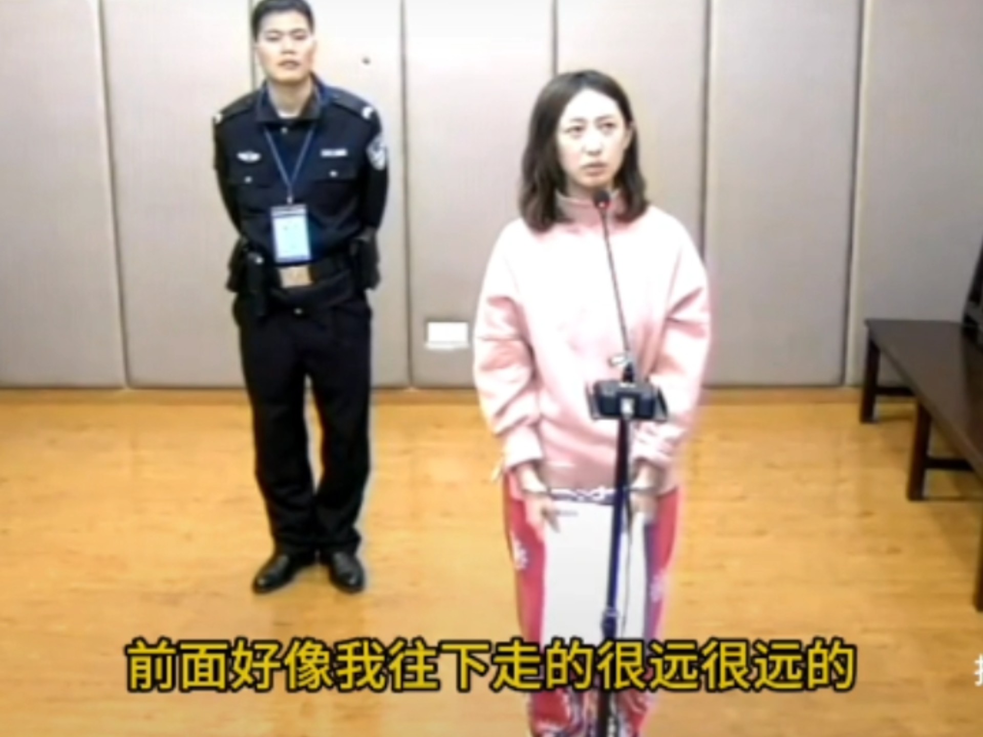 杭州法院女犯远程审判实录(涉危险驾驶罪)