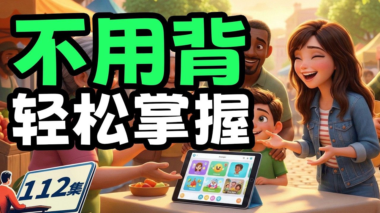 25 个核心单字 ➕ 50 个生活例句，英语脱口而出！ 【从零开始学英语】零基础轻松学英语