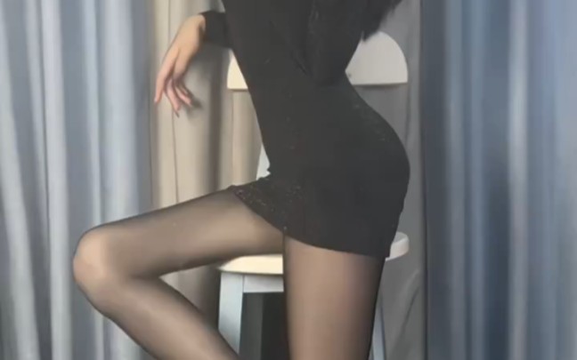 Who can say no to black silk heels?