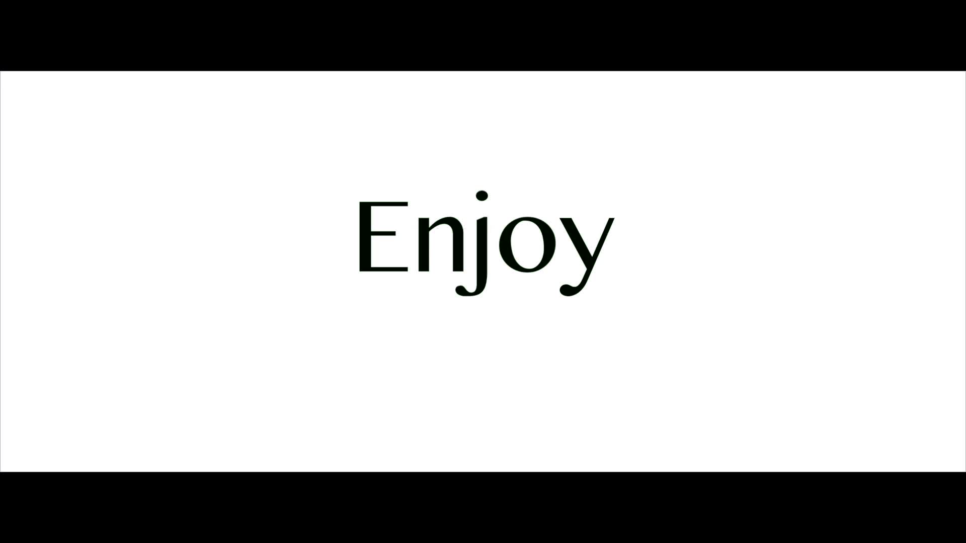 时尚短片enjoy