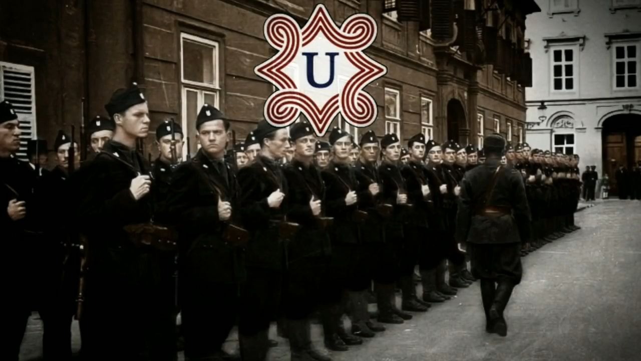 (自制中文翻译)乌斯塔沙圆舞曲Ustaško kolo-Hrvatske Ustaške pjesme