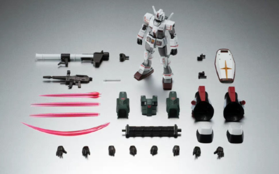 [新胶资讯] Robot魂 RX-78-2 高达 出厂配色 & 狂四郎零件套装 2023年6月派货，  8000日元 