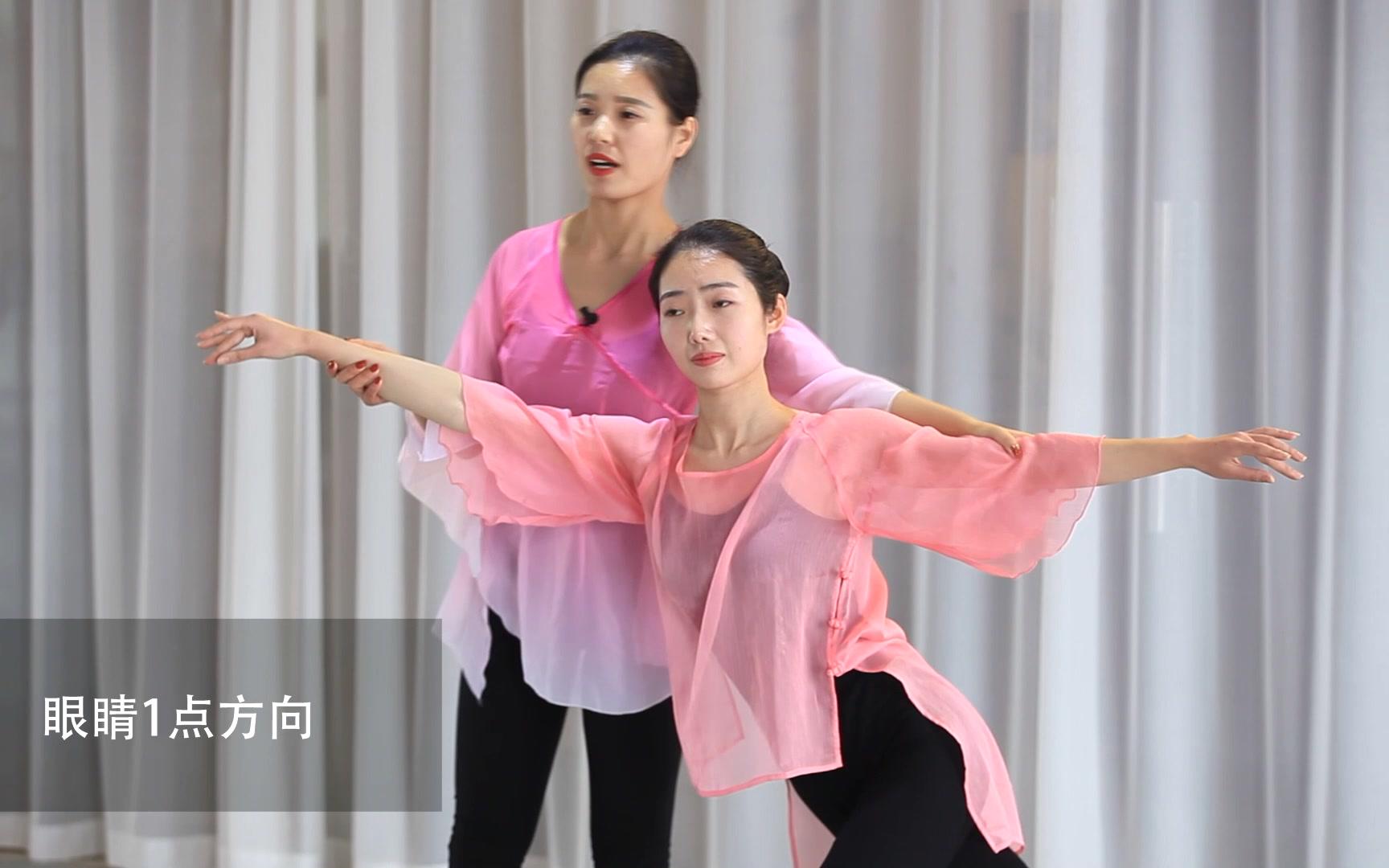 中舞网舞蹈教学视频：古典舞《繁花》完整版教学分解