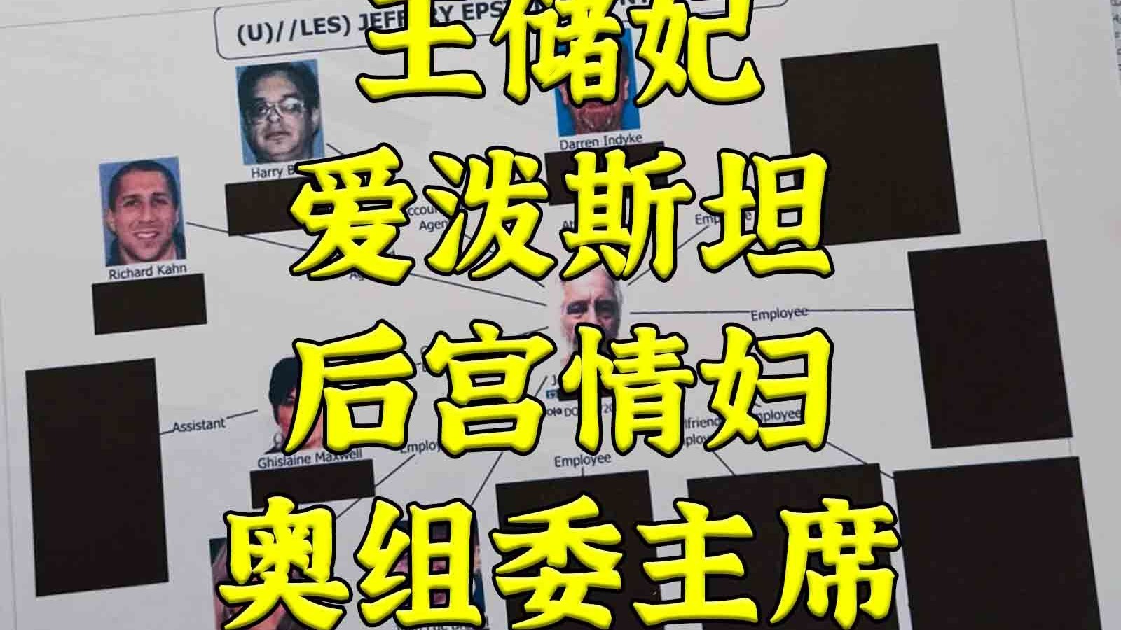 王储妃与爱泼斯坦与克林顿与后宫情妇与奥组委主席