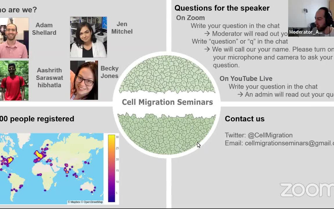 Cell Migration Seminars 70 Dr. Claire Leclech & Dr. Francesco