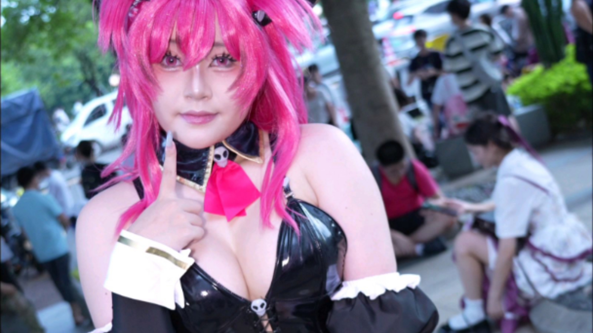 [Patent leather Daremaster cos] - So white and rich!